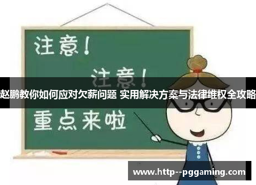 赵鹏教你如何应对欠薪问题 实用解决方案与法律维权全攻略 赵鹏教你如何应对欠薪问题 实用解决方案与法律维权全攻略